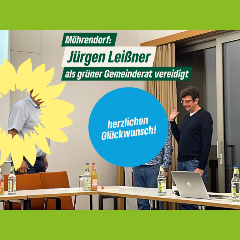 Jürgen Leißner als neuer Gemeinderat vereidigt